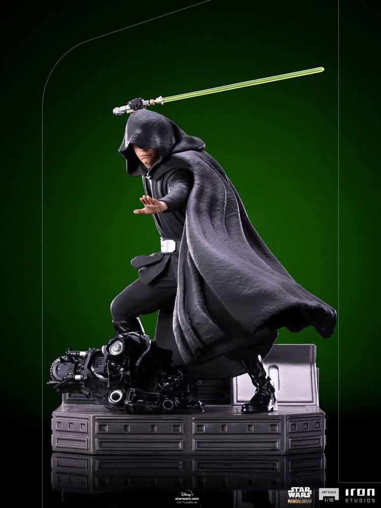 STAR WARS - Statuette 1/10 BDS Art Scale Luke Skywalker (Combat Version) The Mandalorian 24 cm