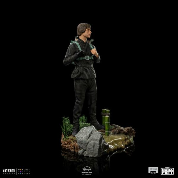 STAR WARS - Statuette 1/10 Art Scale Luke Skywalker & Grogu Training (The Book of Boba Fett) 20 cm – Image 4