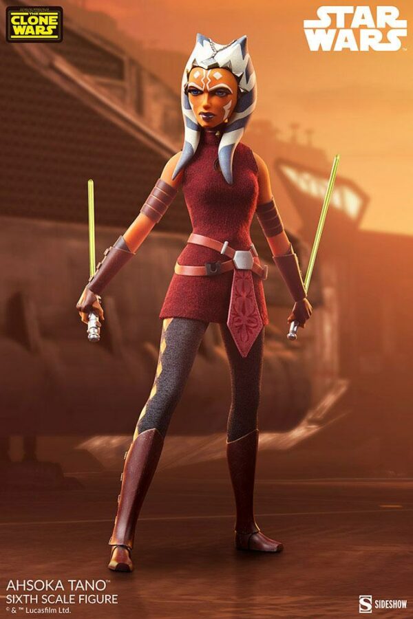STAR WARS - Figurine 1/6 The Clone Wars Ahsoka Tano 27 cm – Image 2