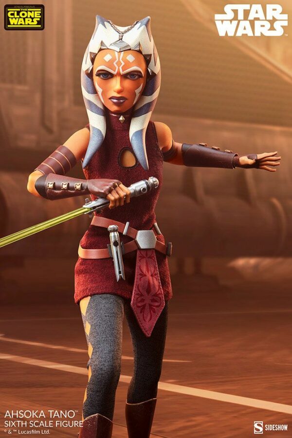 STAR WARS - Figurine 1/6 The Clone Wars Ahsoka Tano 27 cm – Image 3
