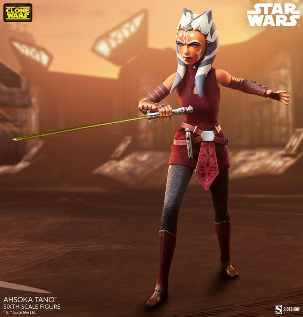 STAR WARS - Figurine 1/6 The Clone Wars Ahsoka Tano 27 cm – Image 4