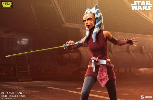 STAR WARS - Figurine 1/6 The Clone Wars Ahsoka Tano 27 cm – Image 5