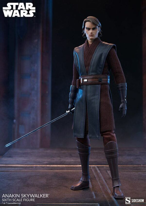 STAR WARS - Figurine 1/6 The Clone Wars Anakin Skywalker 31 cm – Image 2