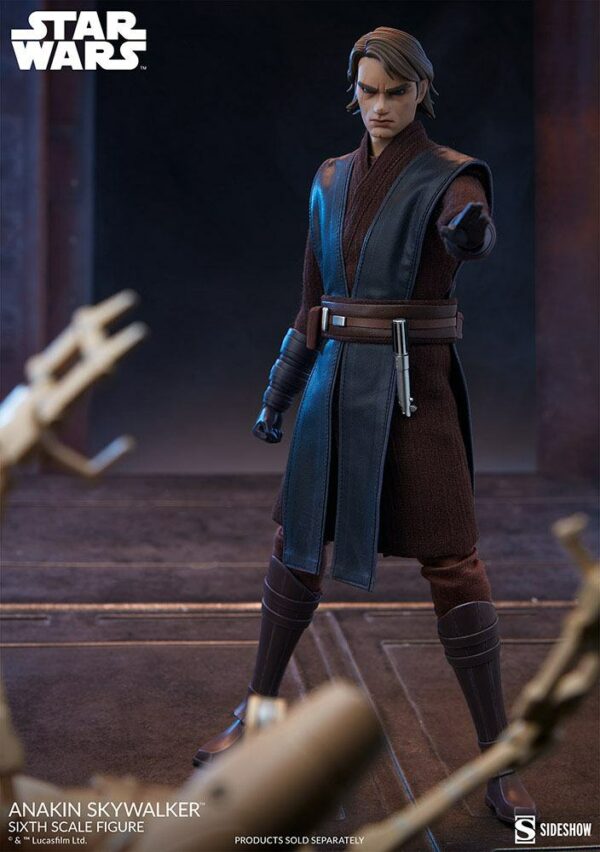 STAR WARS - Figurine 1/6 The Clone Wars Anakin Skywalker 31 cm – Image 3
