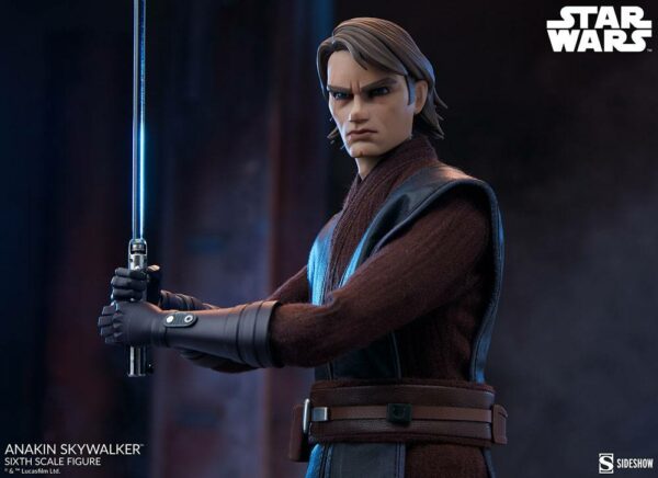 STAR WARS - Figurine 1/6 The Clone Wars Anakin Skywalker 31 cm – Image 4