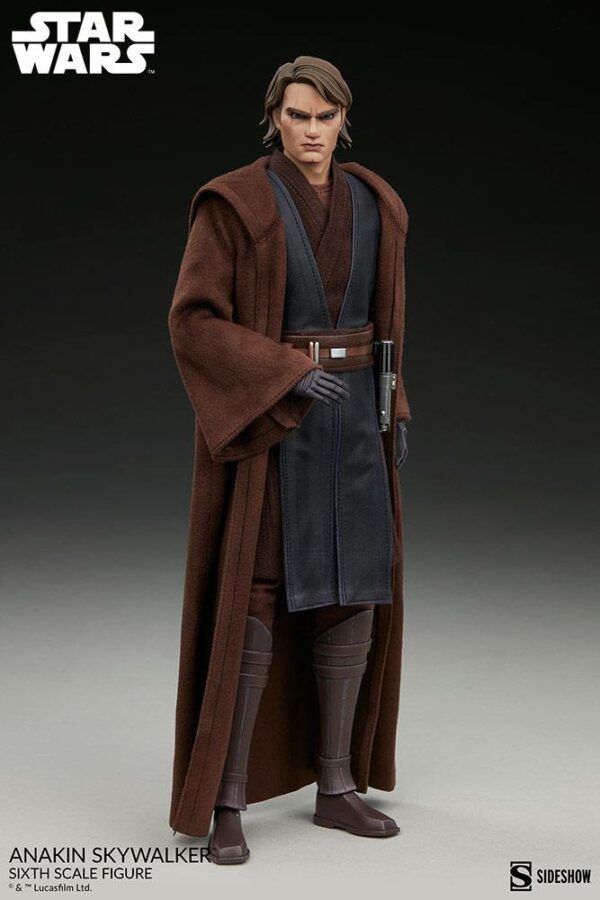 STAR WARS - Figurine 1/6 The Clone Wars Anakin Skywalker 31 cm – Image 8
