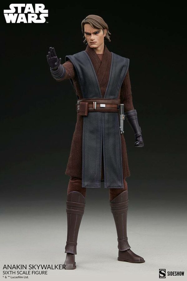 STAR WARS - Figurine 1/6 The Clone Wars Anakin Skywalker 31 cm – Image 17