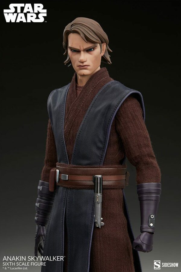 STAR WARS - Figurine 1/6 The Clone Wars Anakin Skywalker 31 cm – Image 18