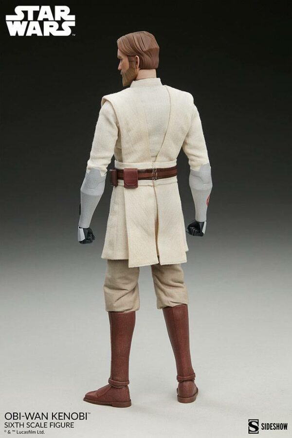 STAR WARS - Figurine 1/6 The Clone Wars Obi-Wan Kenobi 30 cm – Image 13
