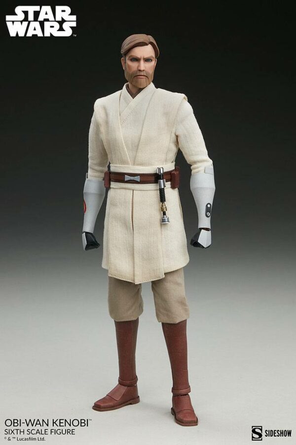 STAR WARS - Figurine 1/6 The Clone Wars Obi-Wan Kenobi 30 cm – Image 14