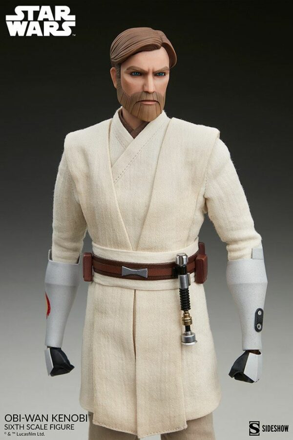 STAR WARS - Figurine 1/6 The Clone Wars Obi-Wan Kenobi 30 cm – Image 15