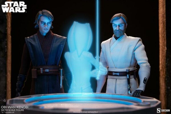 STAR WARS - Figurine 1/6 The Clone Wars Obi-Wan Kenobi 30 cm – Image 22