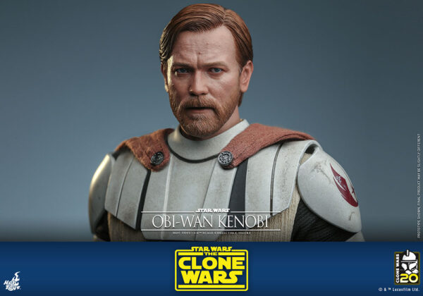STAR WARS - Figurine 1/6 Obi-Wan Kenobi The Clone Wars 30 cm – Image 19