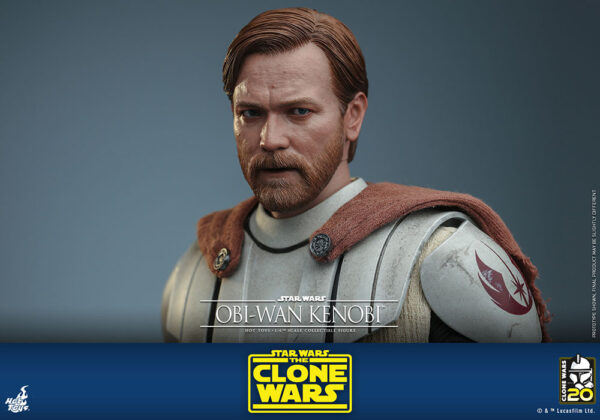 STAR WARS - Figurine 1/6 Obi-Wan Kenobi The Clone Wars 30 cm – Image 20