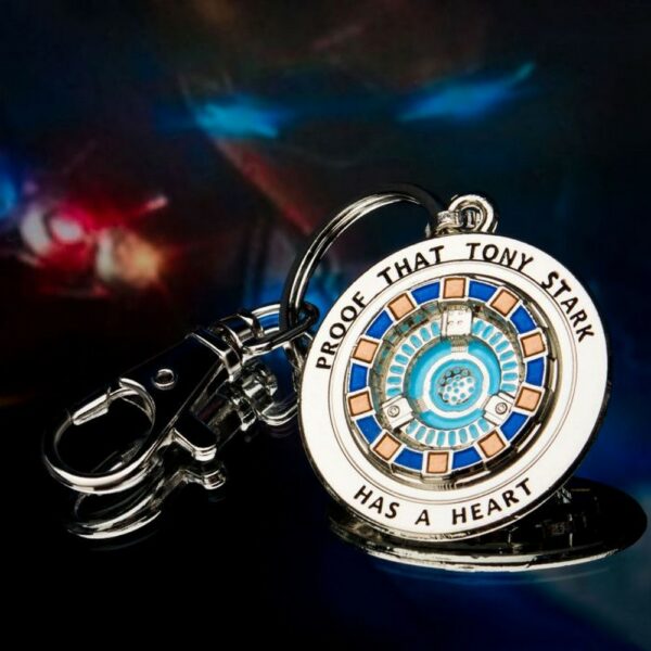 MARVEL - Porte-clés en métal Iron Man "Tony has a Heart" – Image 3
