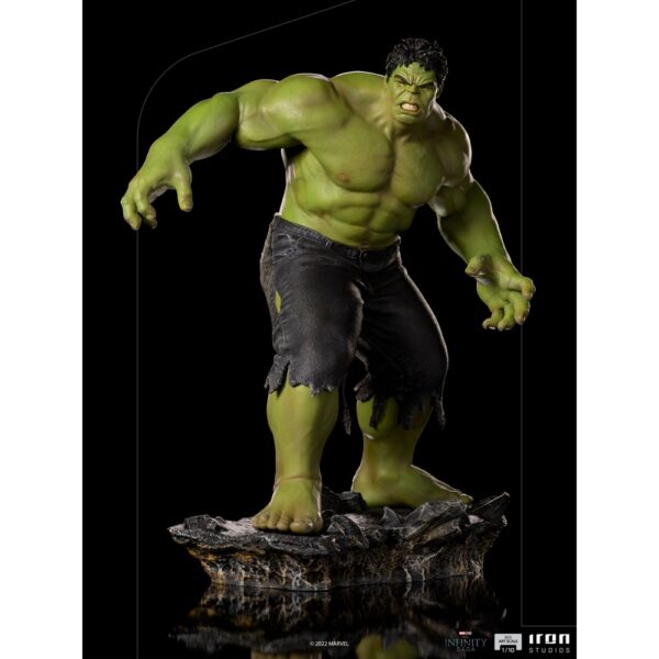 MARVEL - Statuette BDS Art Scale 1/10 Hulk "Bataille de New-York" (The Infinity Saga) 27 cm – Image 3