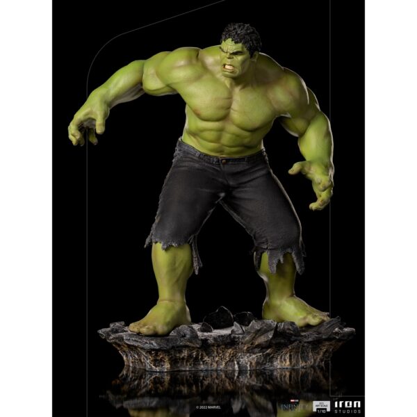 MARVEL - Statuette BDS Art Scale 1/10 Hulk "Bataille de New-York" (The Infinity Saga) 27 cm – Image 4