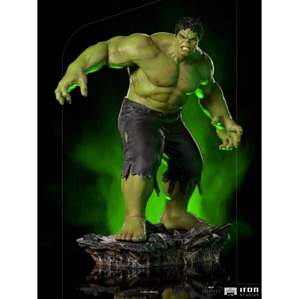 MARVEL - Statuette BDS Art Scale 1/10 Hulk "Bataille de New-York" (The Infinity Saga) 27 cm – Image 6
