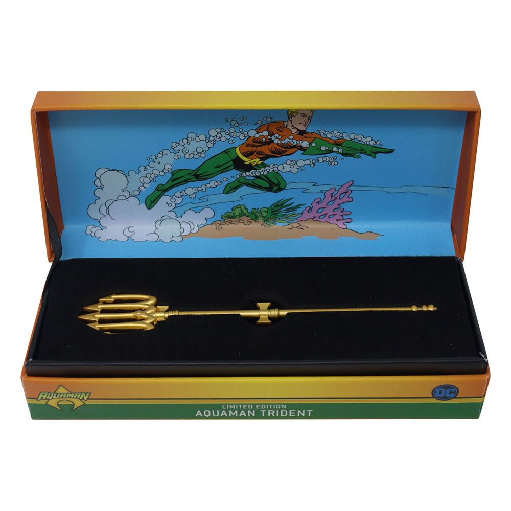 Trident Aquaman PLaqué Or