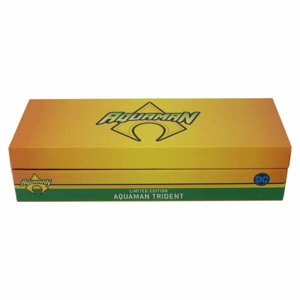 DC COMICS - Mini Réplique Trident Aquaman Plaqué Or – Image 4