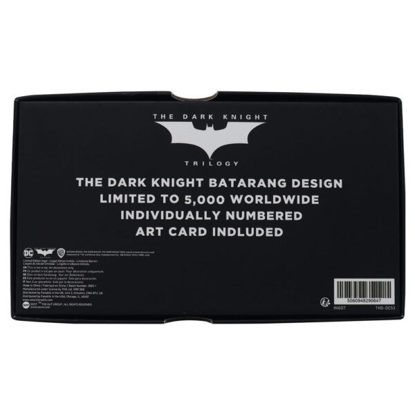 DC COMICS – Réplique Batarang The Dark Knight 18 cm – Image 4