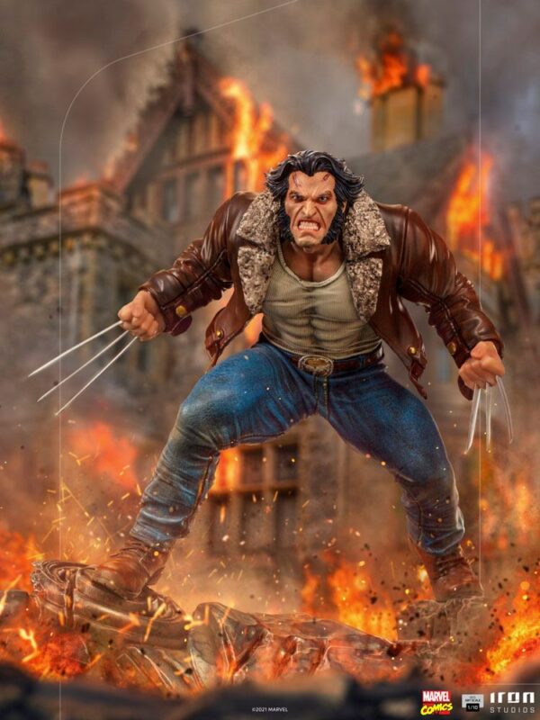 MARVEL - Statuette 1/10 BDS Art Scale Logan (X-Men) 20 cm – Image 13