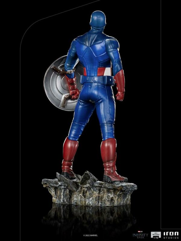 MARVEL - Statuette BDS Art Scale 1/10 Captain America “Bataille de New-York” (Avengers) 23 cm – Image 5