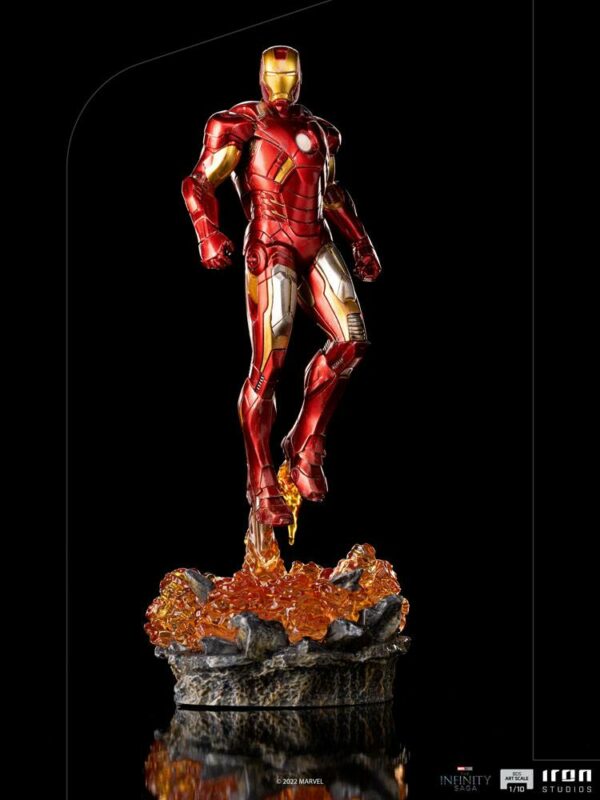 MARVEL - Statuette BDS Art Scale 1/10 Iron Man “Bataille de New-York” (The Infinity Saga) 28 cm – Image 2