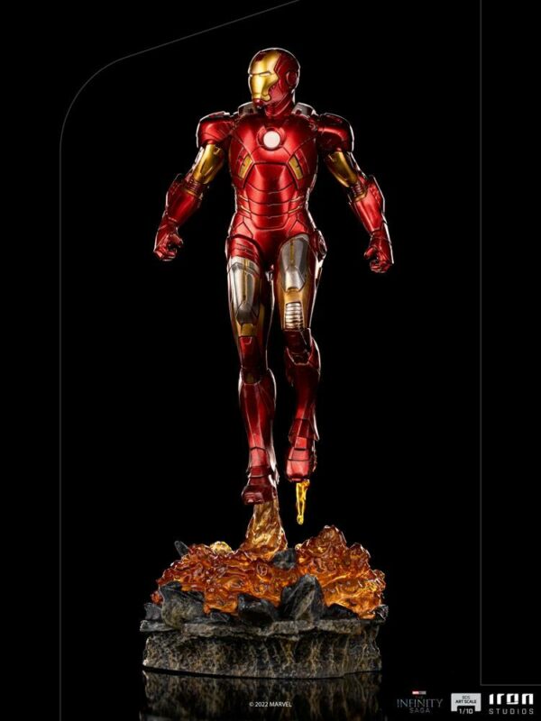 MARVEL - Statuette BDS Art Scale 1/10 Iron Man “Bataille de New-York” (The Infinity Saga) 28 cm – Image 3