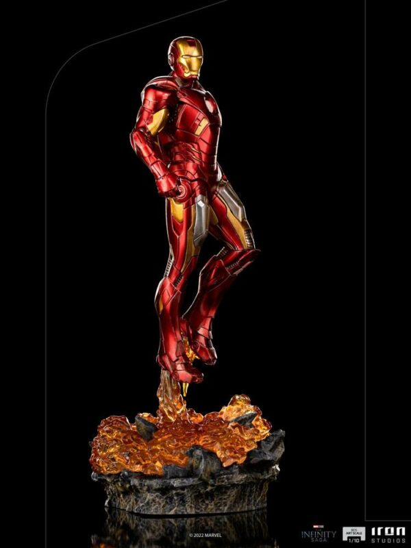 MARVEL - Statuette BDS Art Scale 1/10 Iron Man “Bataille de New-York” (The Infinity Saga) 28 cm – Image 5