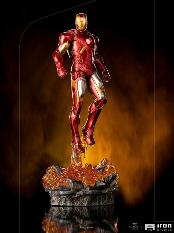 MARVEL - Statuette BDS Art Scale 1/10 Iron Man “Bataille de New-York” (The Infinity Saga) 28 cm – Image 6