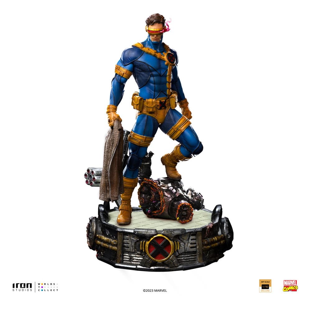 MARVEL - Statuette Art Scale Deluxe 1/10 Cyclops Unleashed 23 cm