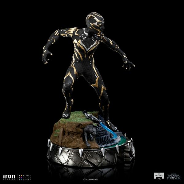 MARVEL - Statuette Art Scale 1/10 Black Panther Wakanda Forever 21 cm – Image 6