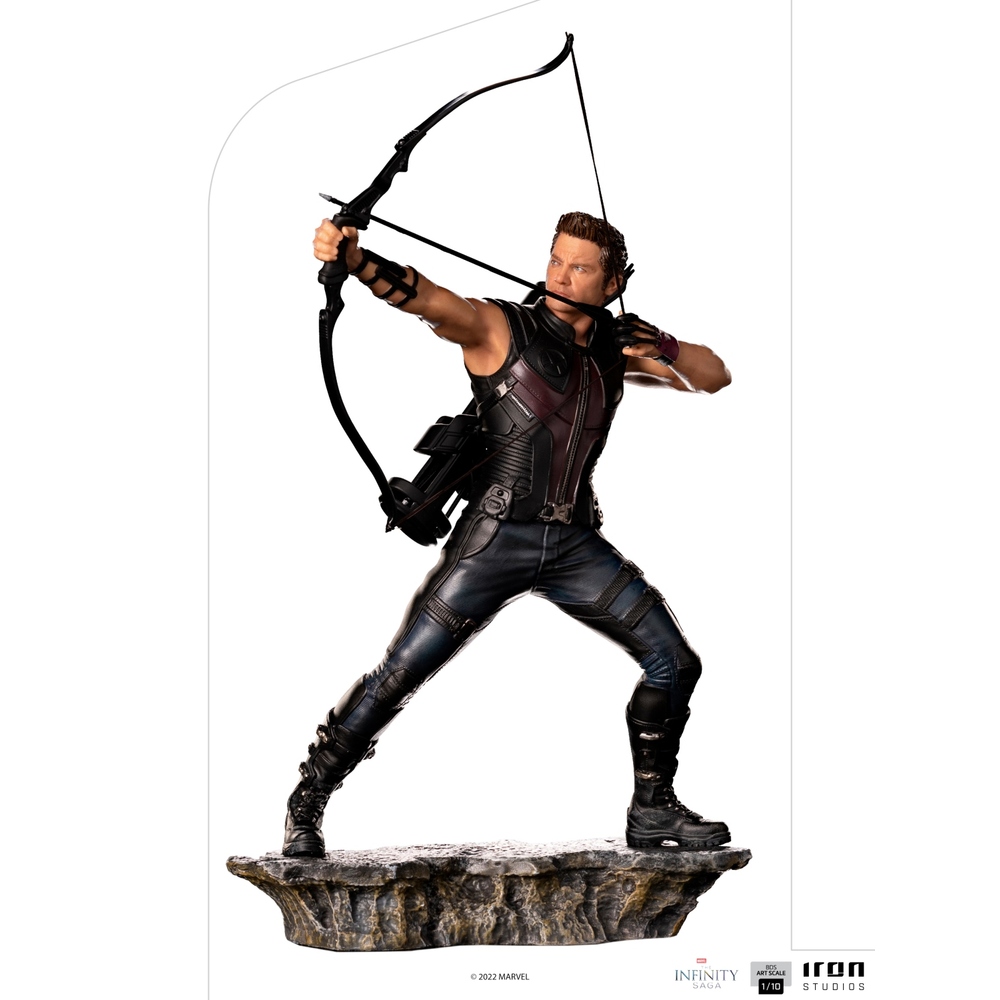 MARVEL - Statuette BDS Art Scale 1/10 Hawkeye “Bataille de New-York” (The Infinity Saga) 23 cm