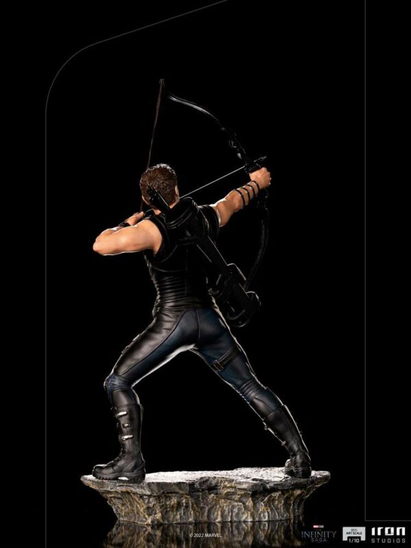 MARVEL - Statuette BDS Art Scale 1/10 Hawkeye “Bataille de New-York” (The Infinity Saga) 23 cm – Image 4