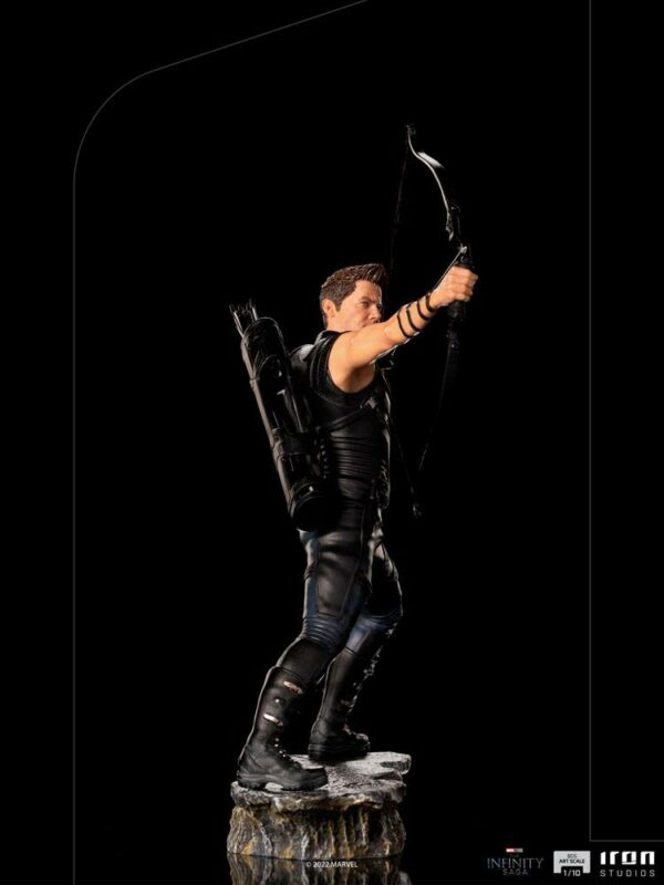 MARVEL - Statuette BDS Art Scale 1/10 Hawkeye “Bataille de New-York” (The Infinity Saga) 23 cm – Image 5