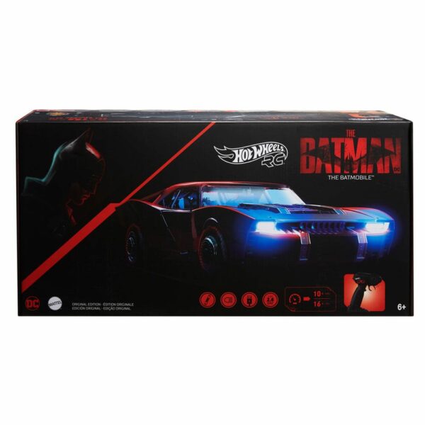 DC COMICS - Batmobile radiocommandée 1/10 The Batman 50 cm – Image 8