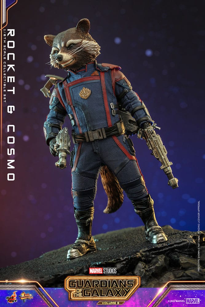 Marvel rocket figure top