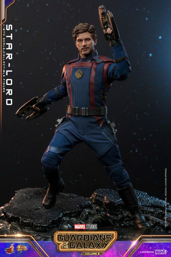 MARVEL – Figurine 1/6 Star-Lord Movie Masterpiece Les Gardiens de la Galaxie Vol.3 31 cm – Image 2