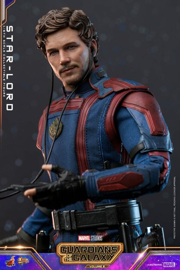 MARVEL – Figurine 1/6 Star-Lord Movie Masterpiece Les Gardiens de la Galaxie Vol.3 31 cm – Image 3