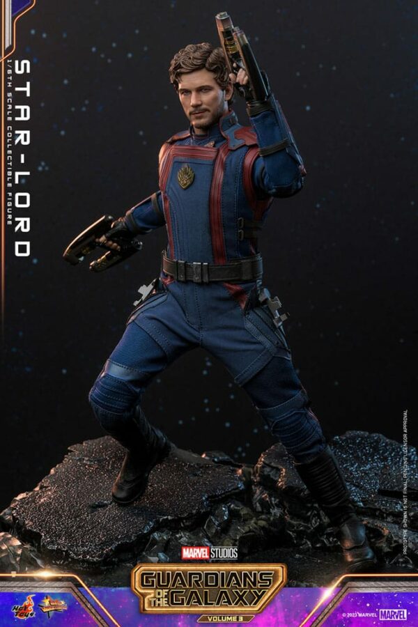 MARVEL – Figurine 1/6 Star-Lord Movie Masterpiece Les Gardiens de la Galaxie Vol.3 31 cm – Image 6