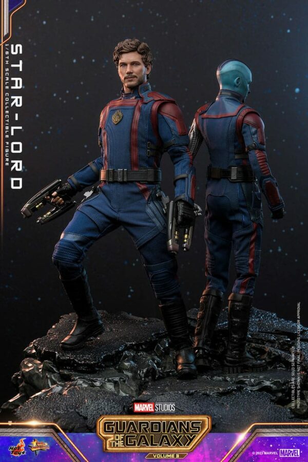MARVEL – Figurine 1/6 Star-Lord Movie Masterpiece Les Gardiens de la Galaxie Vol.3 31 cm – Image 7