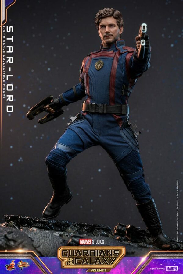 MARVEL – Figurine 1/6 Star-Lord Movie Masterpiece Les Gardiens de la Galaxie Vol.3 31 cm – Image 8