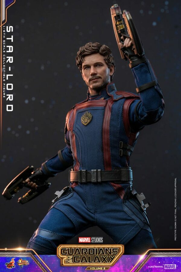 MARVEL – Figurine 1/6 Star-Lord Movie Masterpiece Les Gardiens de la Galaxie Vol.3 31 cm – Image 9