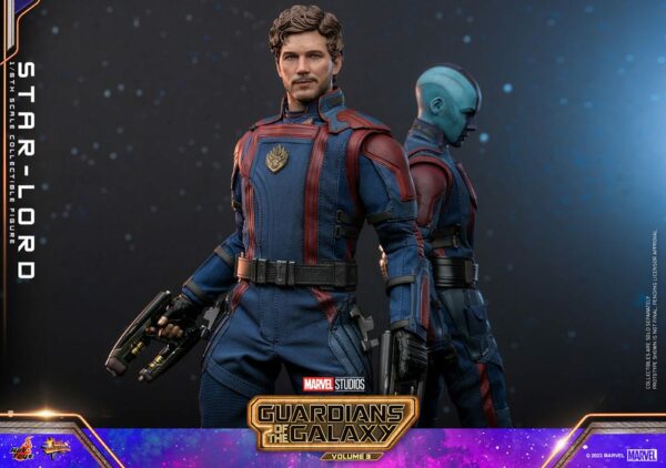 MARVEL – Figurine 1/6 Star-Lord Movie Masterpiece Les Gardiens de la Galaxie Vol.3 31 cm – Image 12