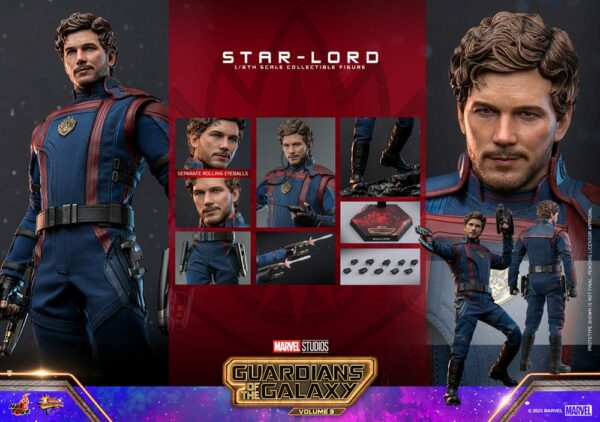 MARVEL – Figurine 1/6 Star-Lord Movie Masterpiece Les Gardiens de la Galaxie Vol.3 31 cm – Image 15