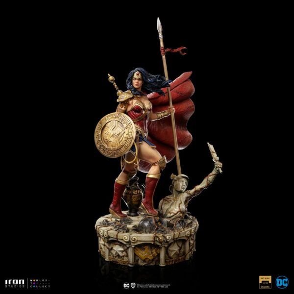 DC COMICS - Statuette BDS Art Scale 1/10 Wonder Woman Unleashed 30 cm – Image 2