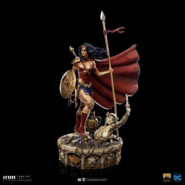 DC COMICS - Statuette BDS Art Scale 1/10 Wonder Woman Unleashed 30 cm – Image 3