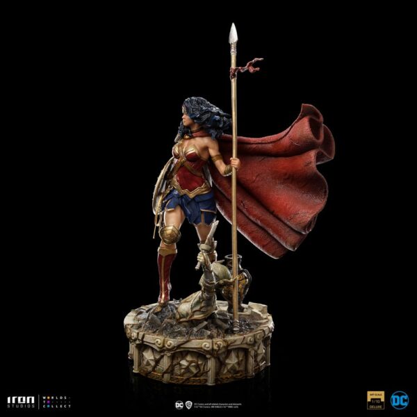 DC COMICS - Statuette BDS Art Scale 1/10 Wonder Woman Unleashed 30 cm – Image 4