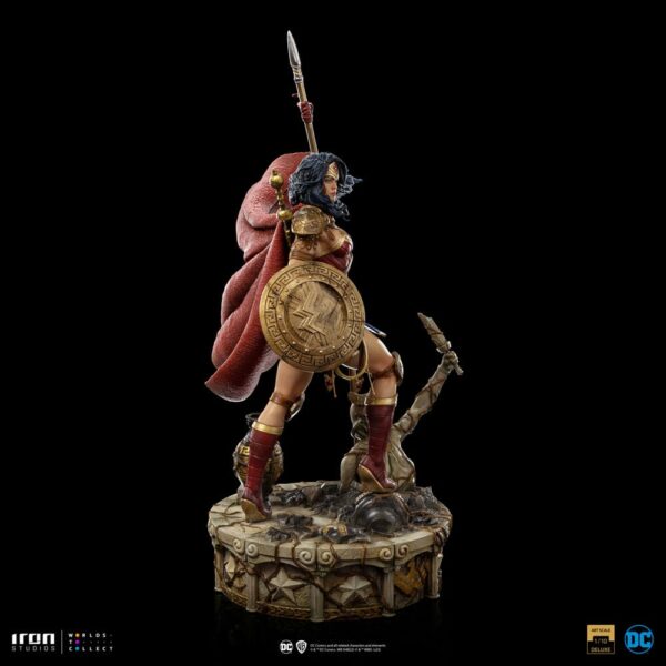 DC COMICS - Statuette BDS Art Scale 1/10 Wonder Woman Unleashed 30 cm – Image 6